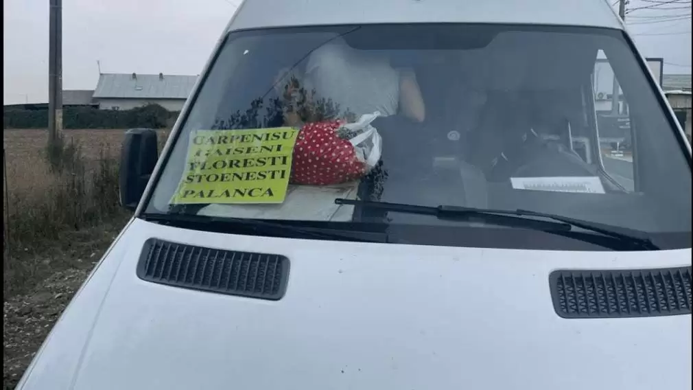 Giurgiu. Microbuz de 19 locuri, prins în trafic cu 36 de călători