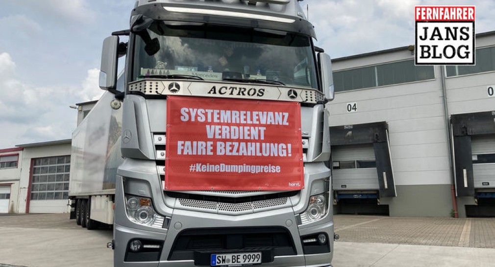 VIDEO. Protest cu camioane la Berlin împotriva firmelor de transport din Europa de Est