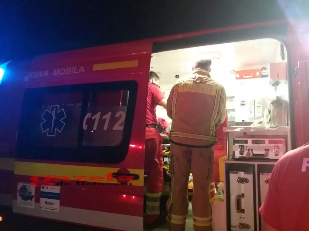 Trei vehicule și un CAMION, în coliziune