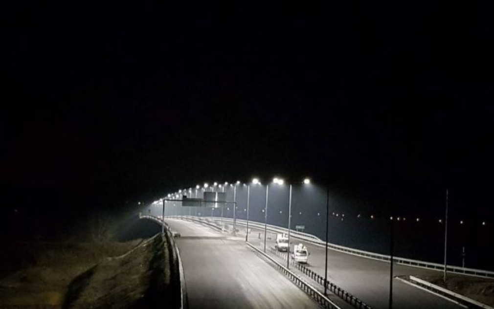 VIDEO. S-au aprins luminile pe tronsonul Sebeș - Turda care va fi inaugurat până la finalul anului