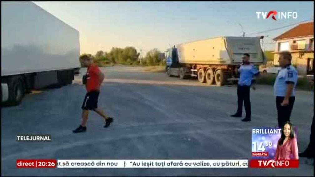 VIDEO. Șofer profesionist, drogat la volanul unui camion