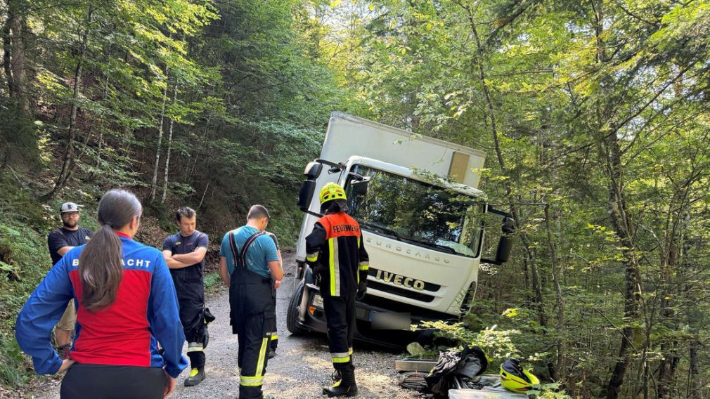 Un șofer român de camion, rătăcit în munți în Germania. Recuperat în 2 zile