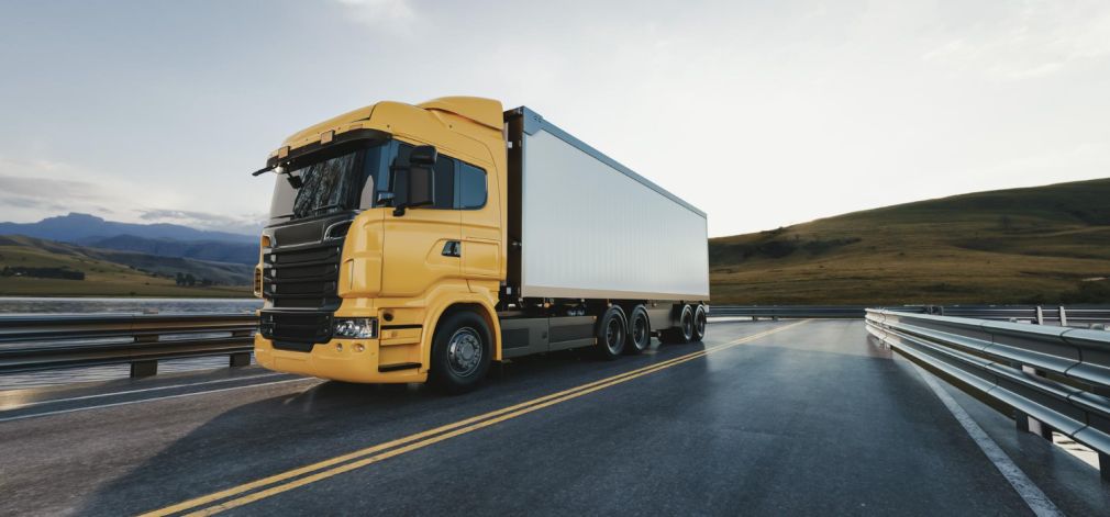 160 euro amendă pentru un șofer de camion care și-a pus perdele la geam