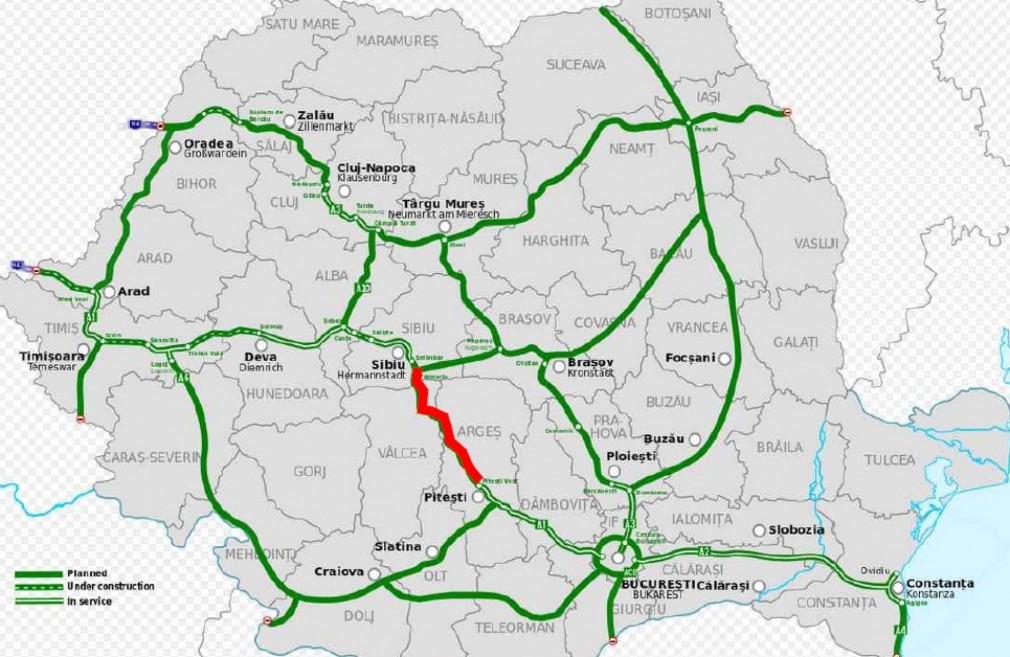 Autostrada Sibiu - Pitești, blocată. Ar fi vorba de proteja unor specii de animale și insecte