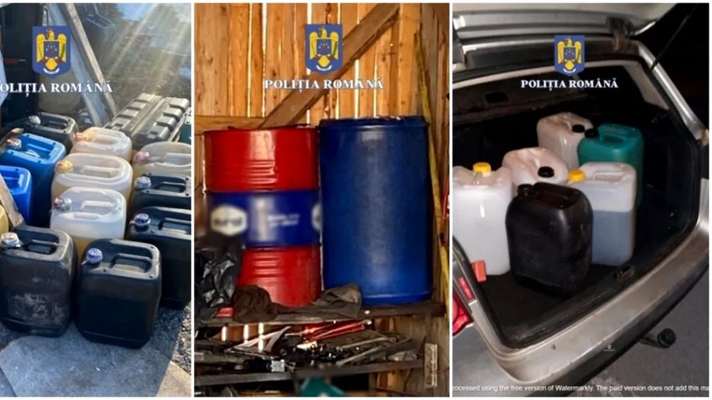 Au furat 3 tone de motorină din camion. Poliția i-a săltat