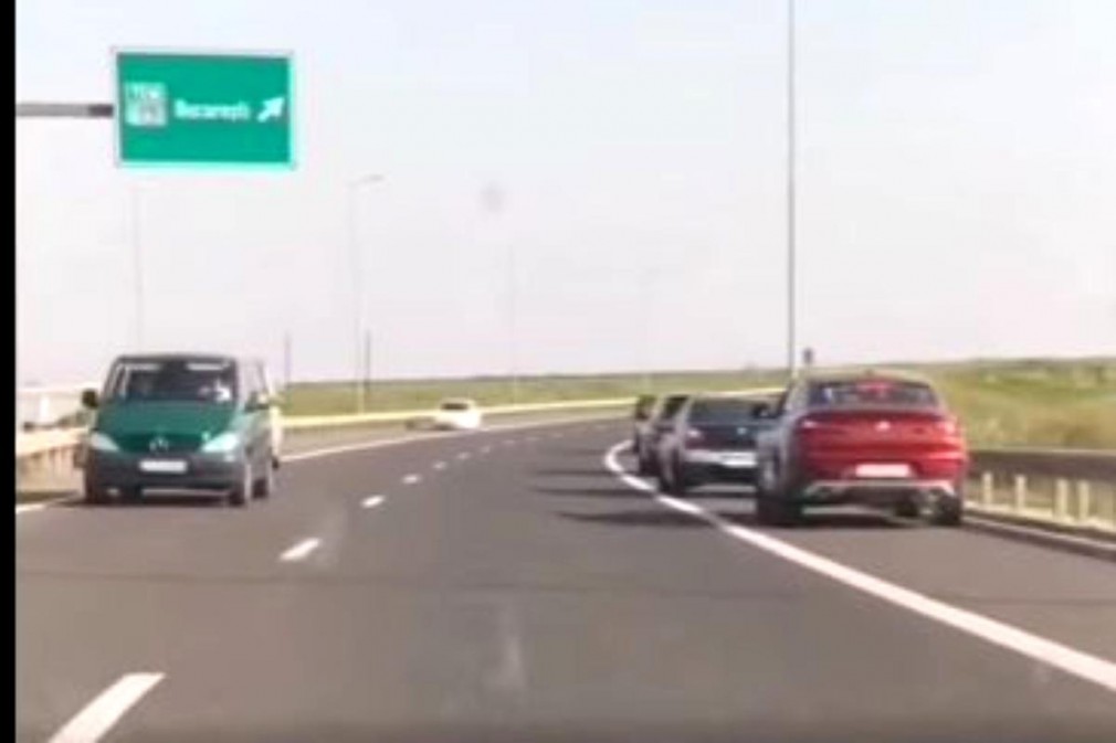 VIDEO Mai mulți șoferi întorc și circulă pe contrasens pe Autostrada Soarelui