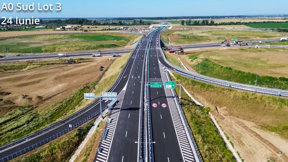 Se va circula pe Autostrada București între Autostrada Soarelui și Autostrada spre Pitești