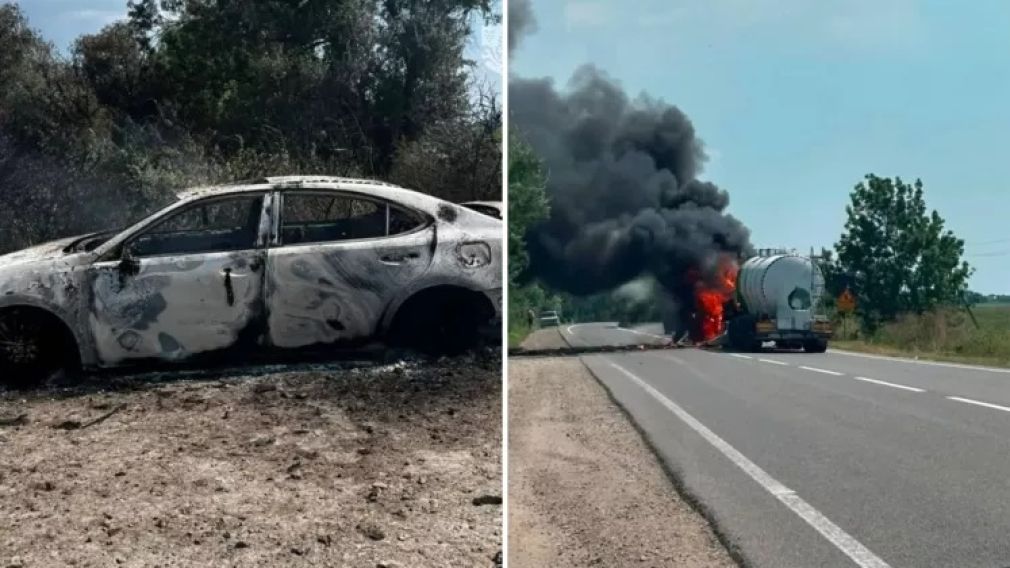 2 persoane au murit după ce o dronă rusească a lovit un camion cu ulei