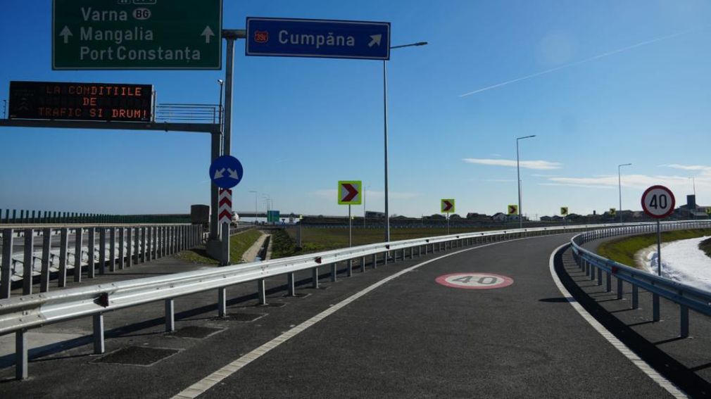 Autostrada A4 a fost legată direct de comuna Cumpăna din Constanța. Au fost 11 ani de așteptare