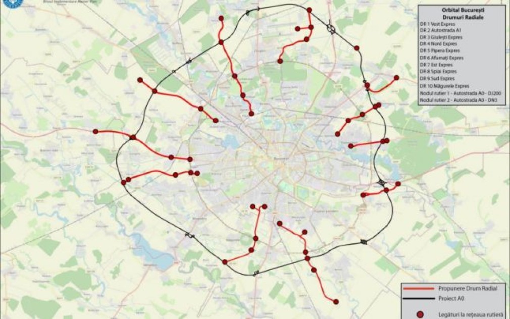 Dan: Modernizăm 10 artere radiale care să lege Bucureștiul de autostrada de centură. Care sunt acestea