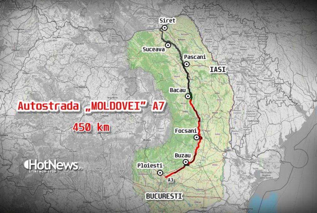 Restricţii de circulaţie pe DN 2 impuse de lucrările desfăşurate pe Autostrada A7