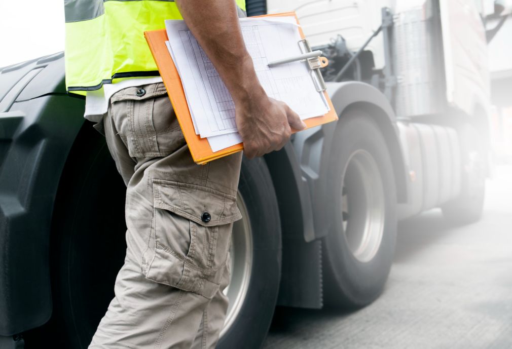 Șoferii de camion sunt controlați în toată Europa și în România