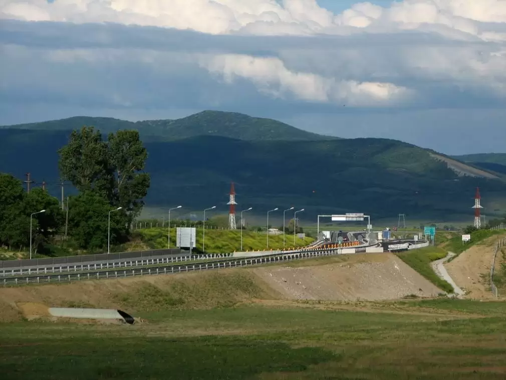 Podul de pe Autostrada Sibiu - Deva, REDESCHIS