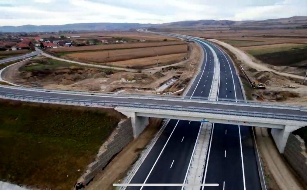 VIDEO. 24 de km de pe Autostrada Sebeș - Turda (lot 2), deschiși la 1 decembrie