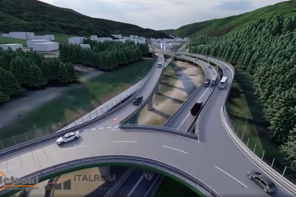VIDEO Cum arată sensul giratoriu de pe DN1 de la Predeal