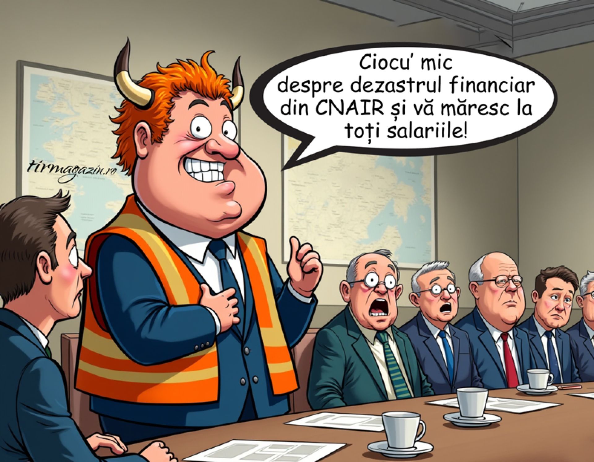 C5. Angajații CNAIR își măresc singuri salariile
