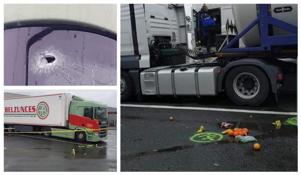 Franţa. Şofer profesionist român, prins între focuri de armă într-o parcare