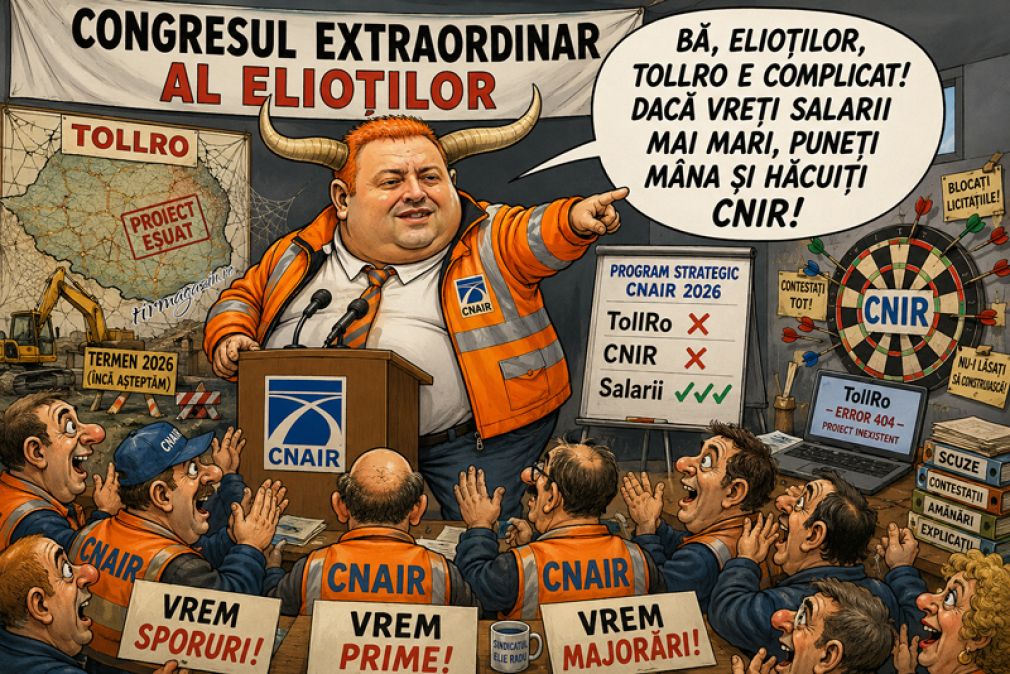 C5. CNAIR și TollRo: kilometri de scuze, salarii fără limită