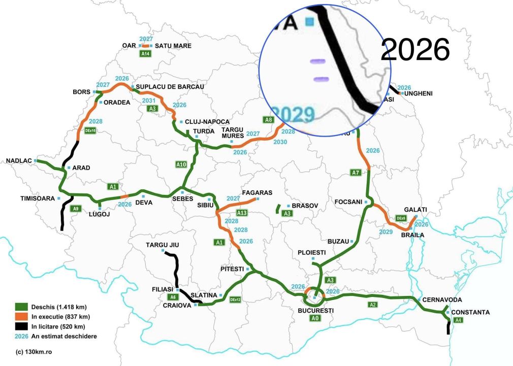 Miliardele de euro din programul de Apărare merg în autostrăzile României