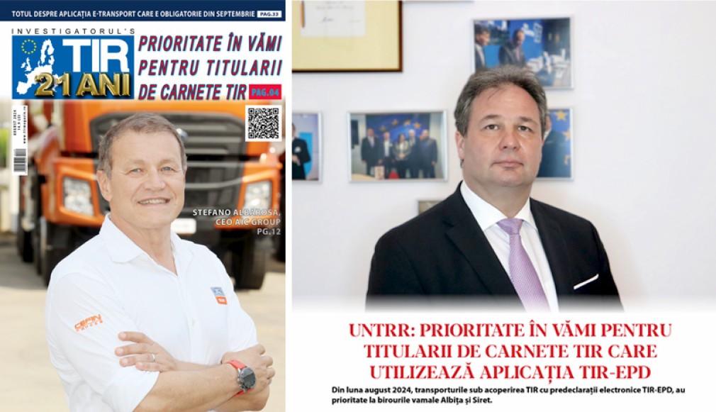 Revista TIR Magazin - ediția AUGUST 2024 - integral