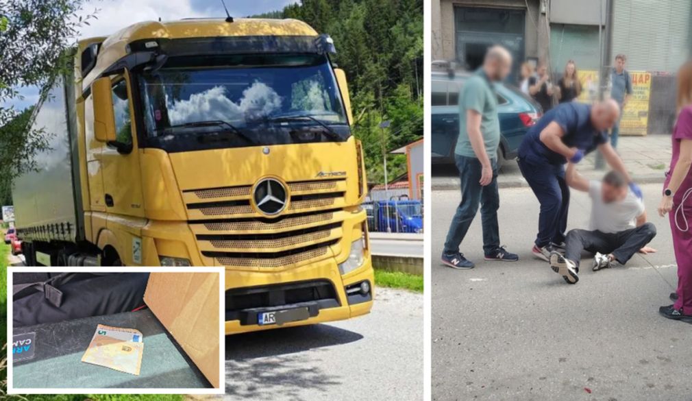 Un șofer de camion român, prins beat în Bulgaria. A vrut să dea mită 50 euro