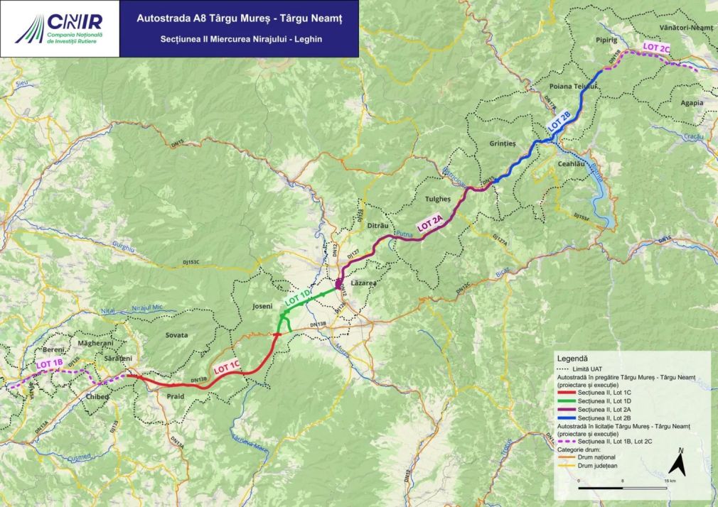 Începe construcția Autostrăzii Unirii. Costuri de miliarde
