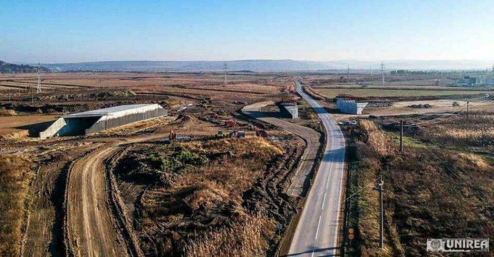 VIDEO: Cum arată singurul tronson lipsă din Autostrada Sebeș - Turda. 5 ani de întârziere