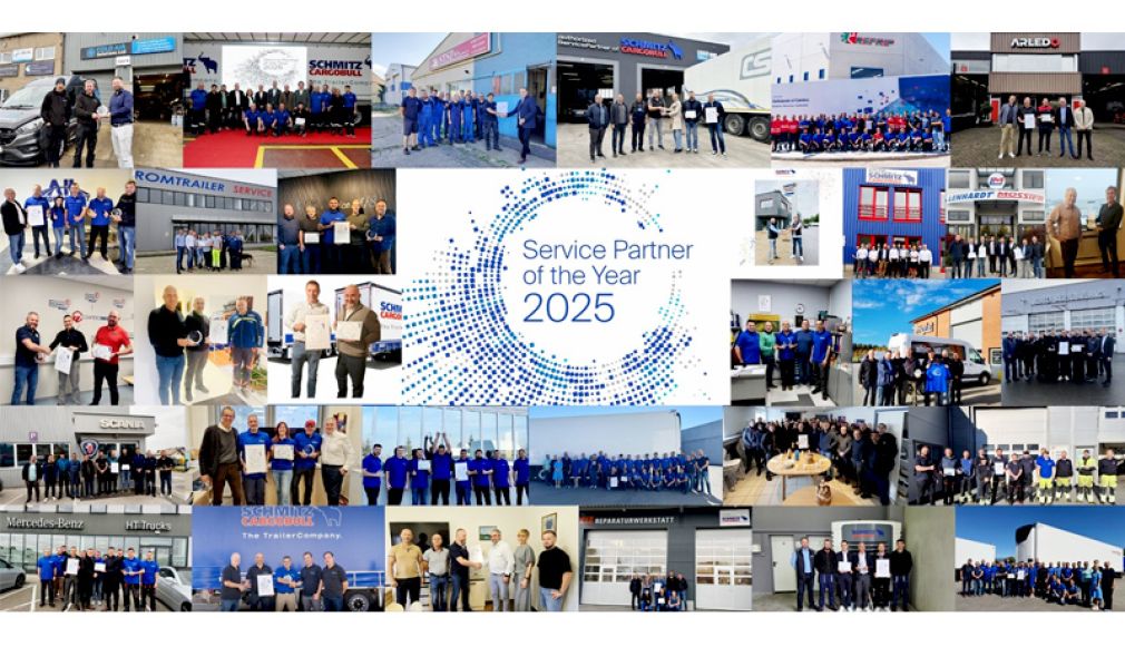 Schmitz Cargobull onorează „Service Partner of the Year 2025”