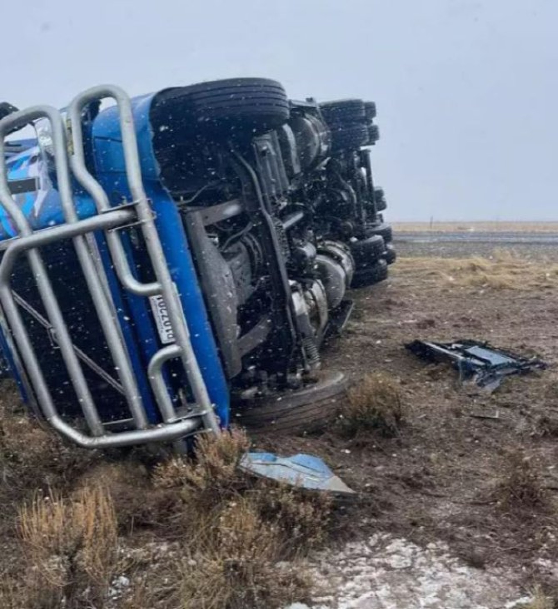 Șoferiță româncă, răsturnată cu un camion în Las Vegas. „Am avut vânătăi”