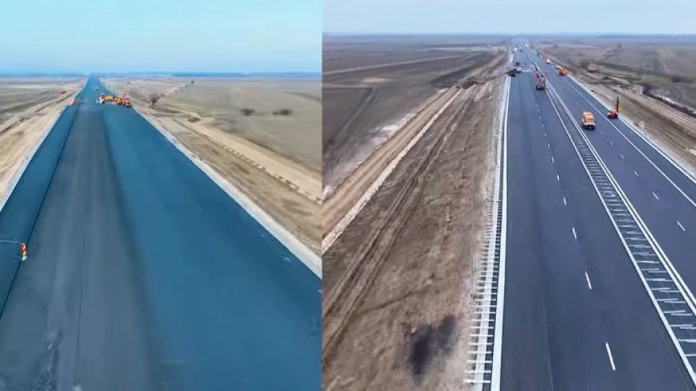 VIDEO Un nou lot de pe Autostrada Moldovei se deschide