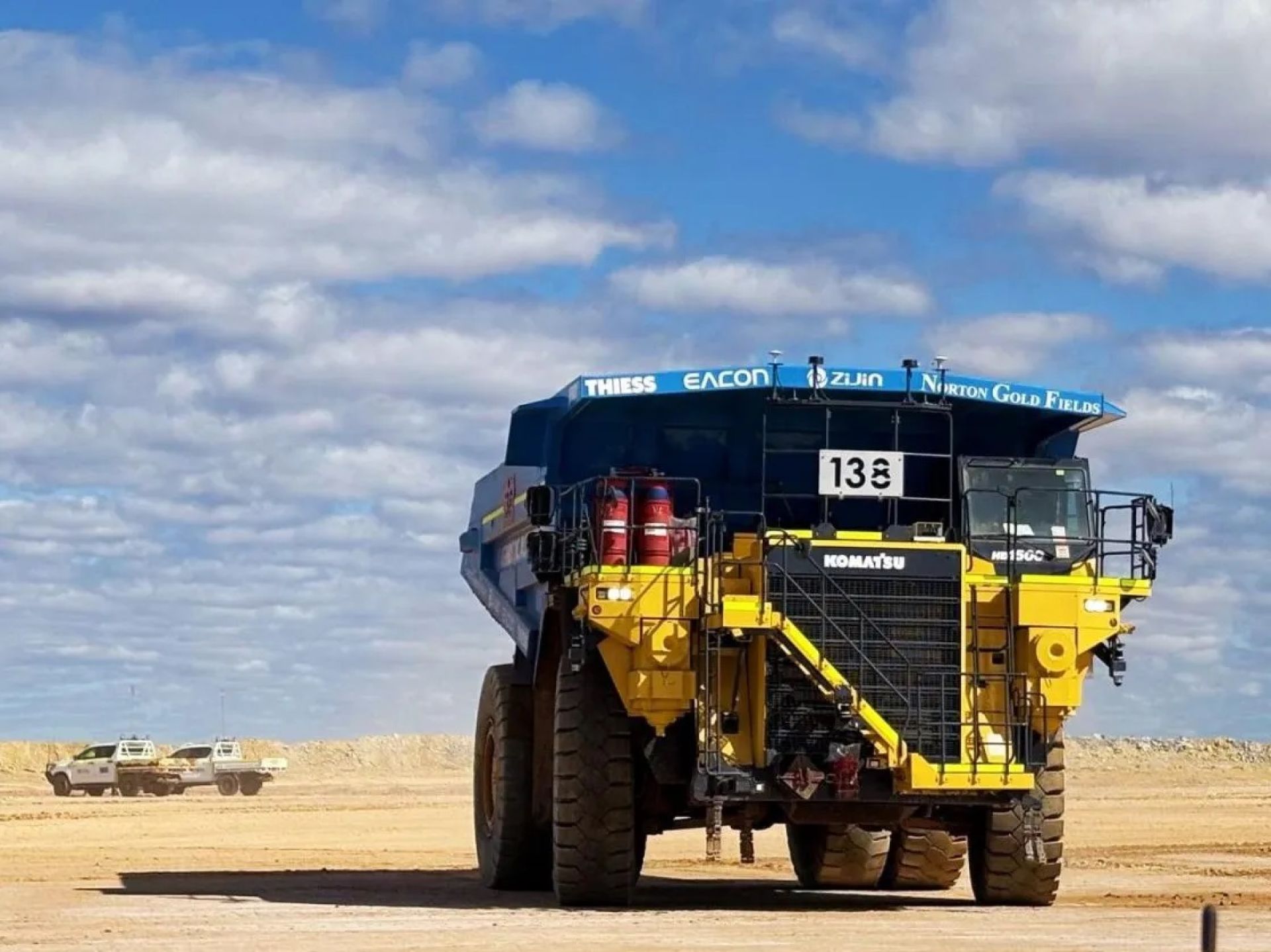 S-a lansat un nou camion autonom pentru minerit