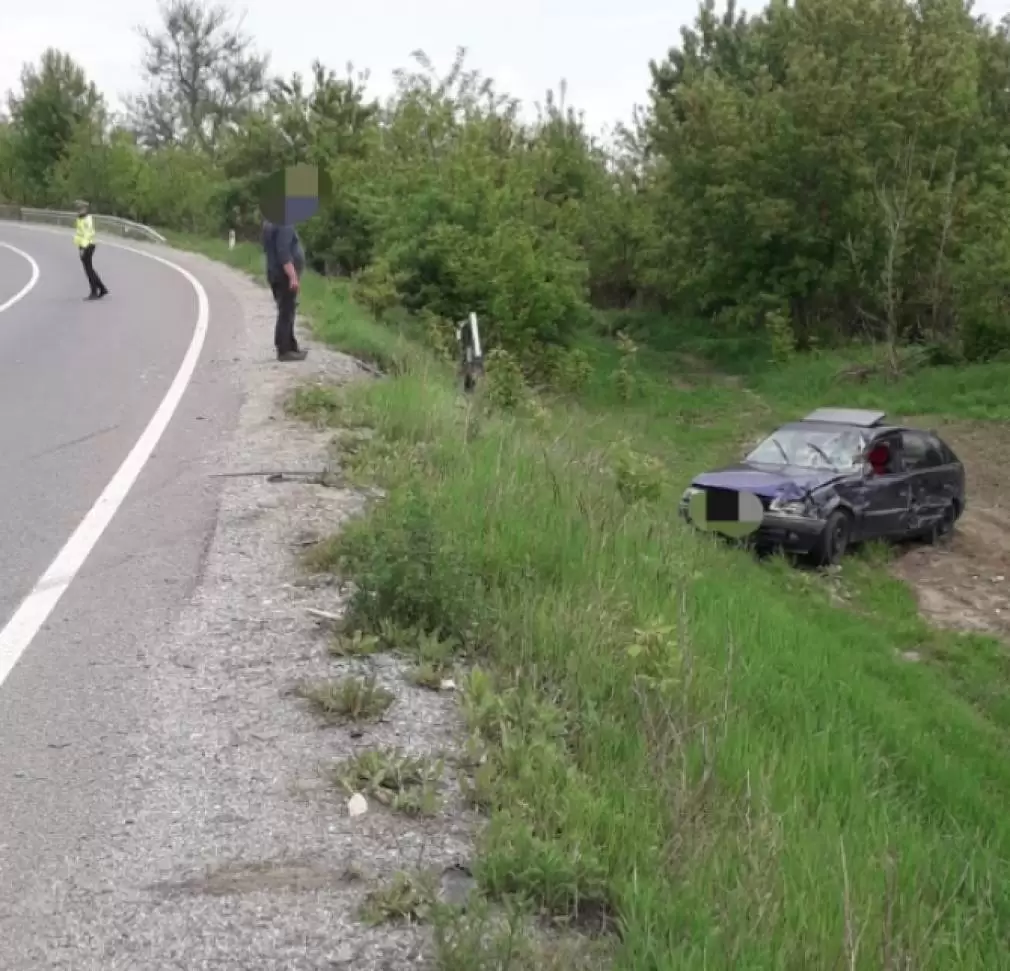 Remorca unui CAMION a intrat pe contrasens