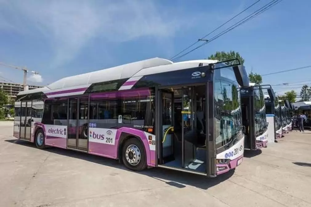 Primele autobuze electrice au ajuns la Cluj