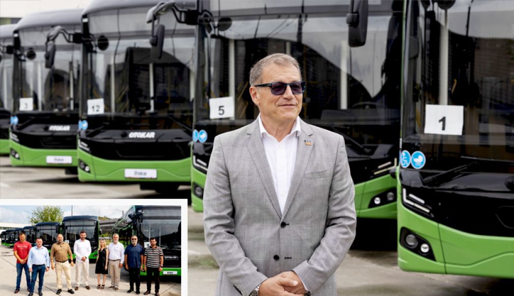 AIC Trucks a livrat 14 autobuze electrice marca Otokar către Primăria Reșița