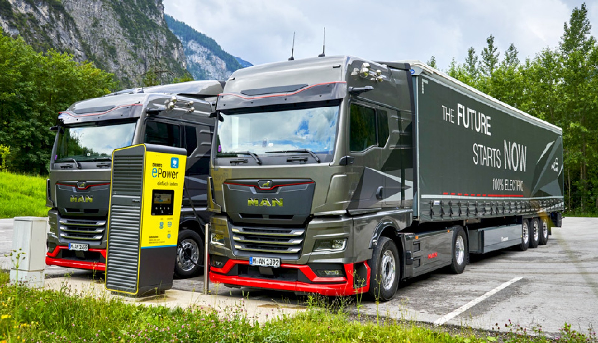 MAN și E.ON construiesc o rețea publică de încărcare pentru camioane electrice în Europa