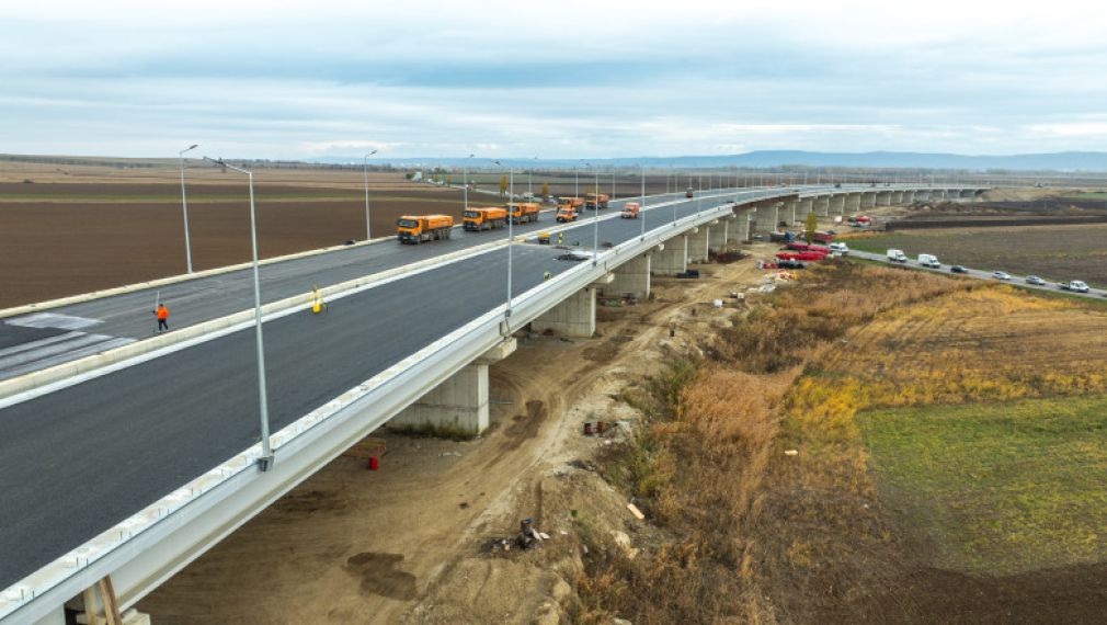 Aautostrada Moldovei: Stadiul lucrărilor pe Bacău - Paşcani depăşeşte 60%