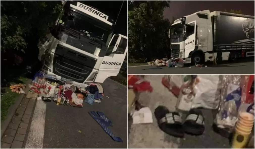 Germania. Un șofer profesionist român și-a făcut curat în cabină, în parcare
