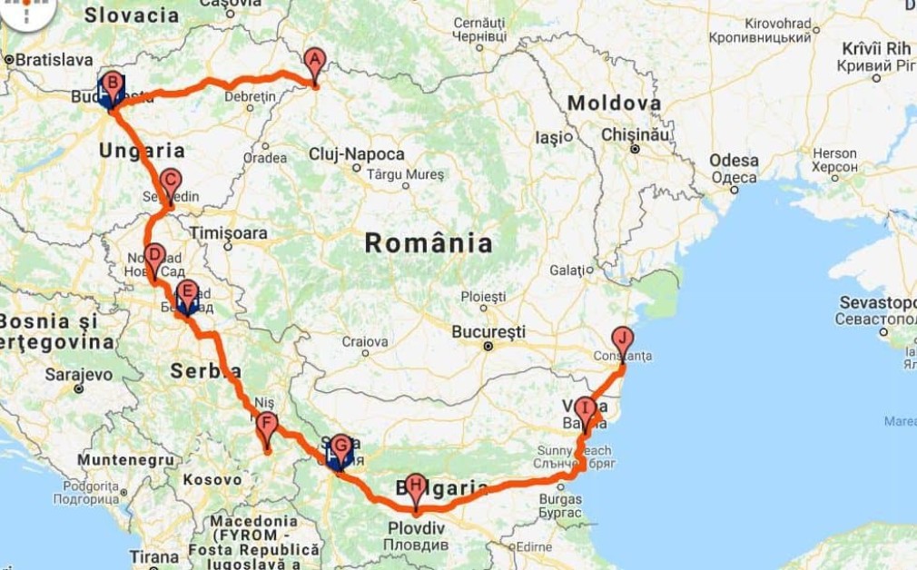 Cum poți ajunge pe autostradă de la Arad la Marea Neagră fără să treci prin România