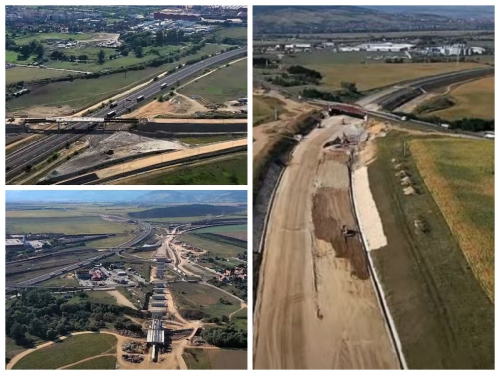 VIDEO. Cum arată lucrările pe lotul 1 al Autostrăzii Sebeș - Turda care trebuia deschis în 2016