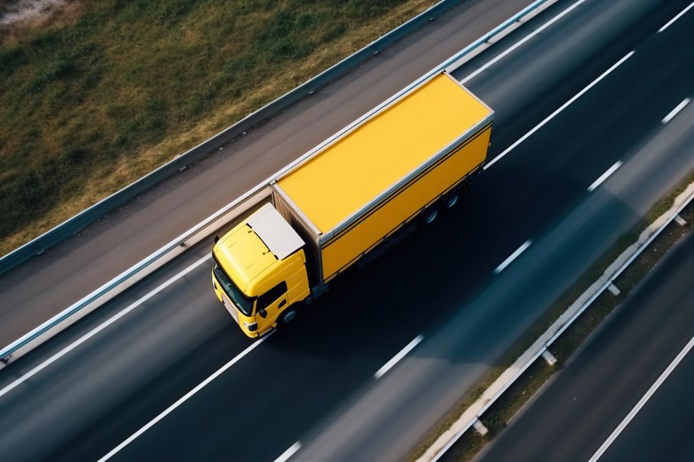 O șoferiță a dat munca de birou și s-a angajat pe camion. „Dorm în cabină”