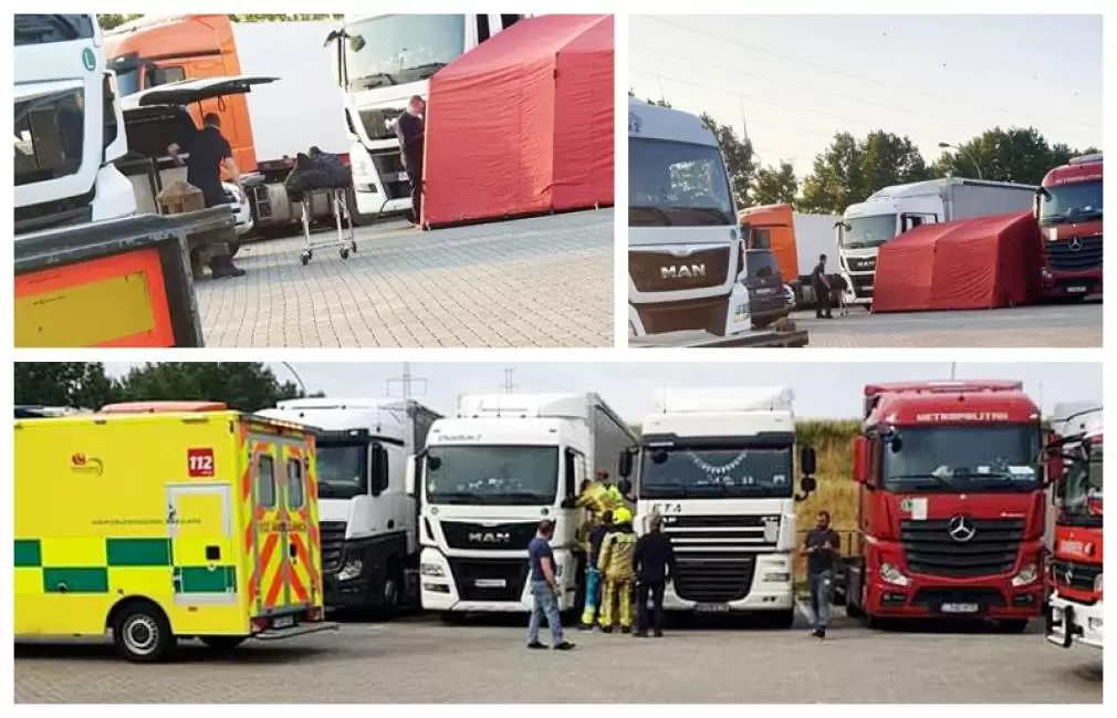 Belgia. Un tânăr șofer profesionist român s-a spânzurat în cabină, în parcare