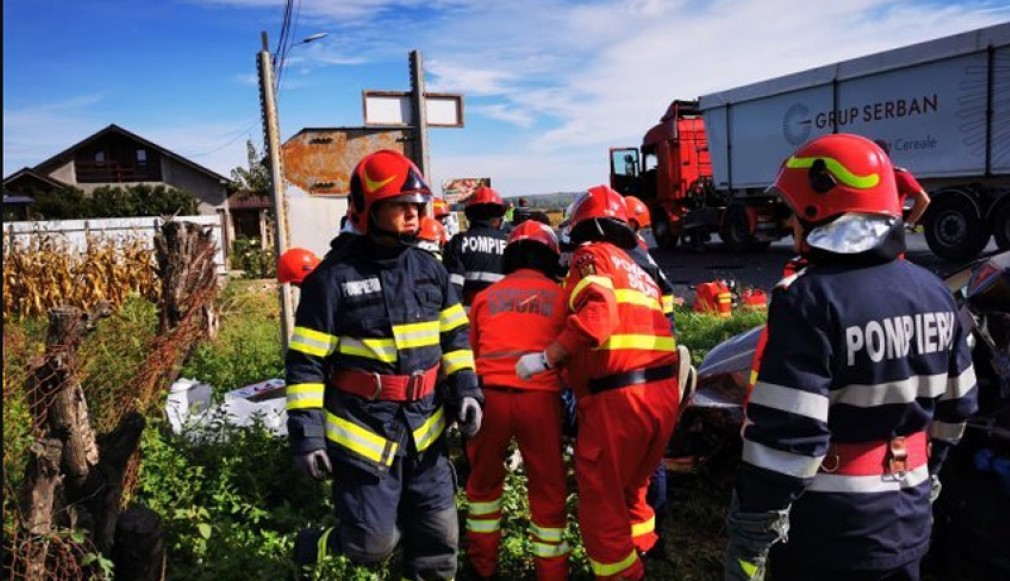 Accident rutier de camion cu un mort în Iași