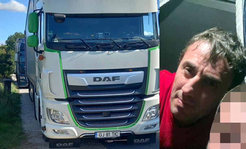 Patronul unei firme de transport și un prieten au murit. Cabina camionului i-a strivit