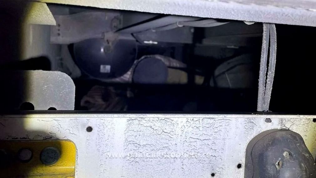 Palestinian descoperit sub un camion care intra în România