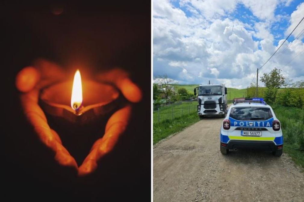 Accident de camion: Un tată rămâne să își crească singur cei 3 copii. Gesturi de solidaritate