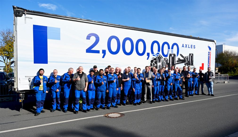 Schmitz Cargobull a produs 2.000.000 de axe