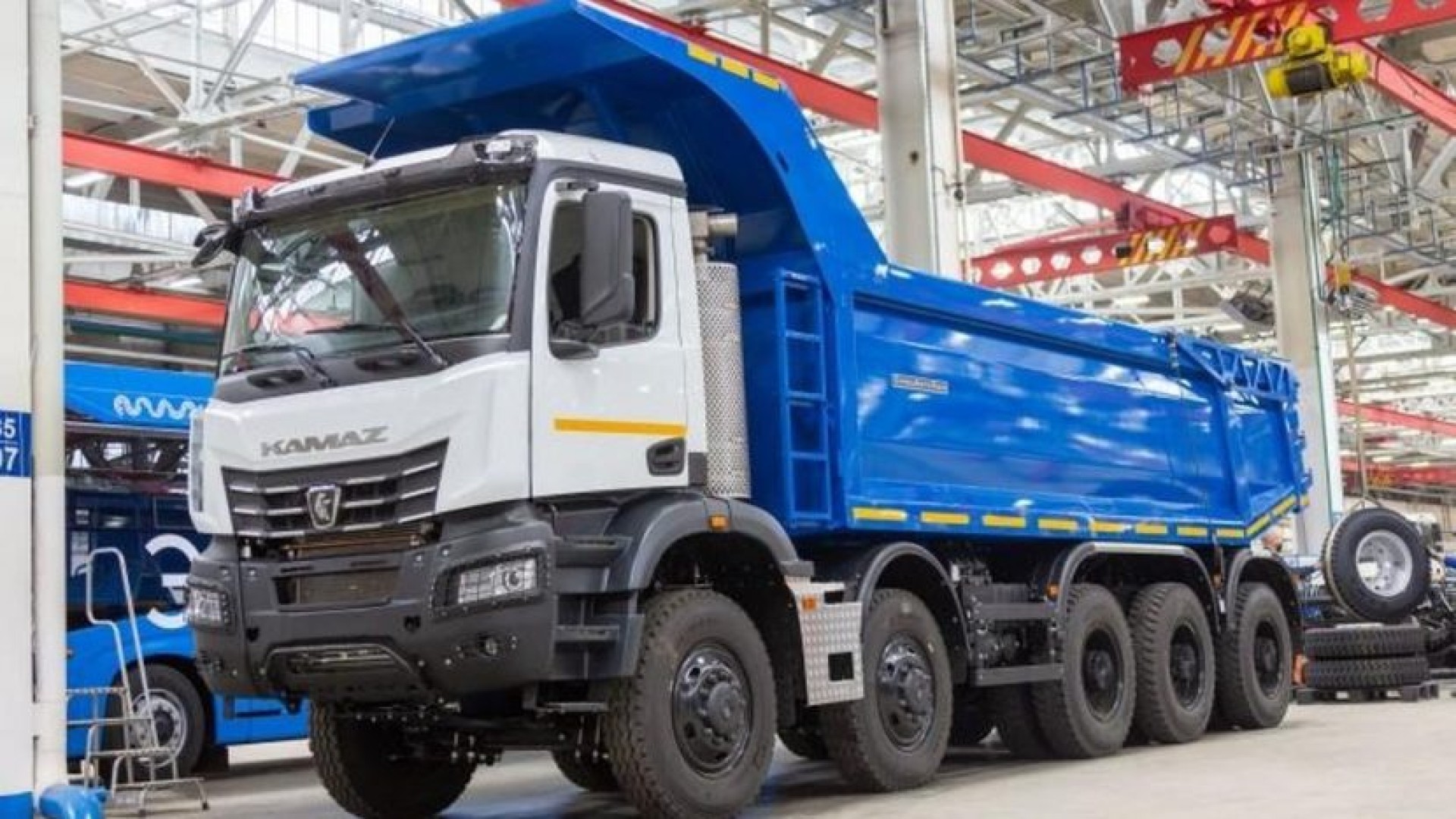 Un singur camion rusesc Kamaz a fost înscris în circulație anul trecut în România