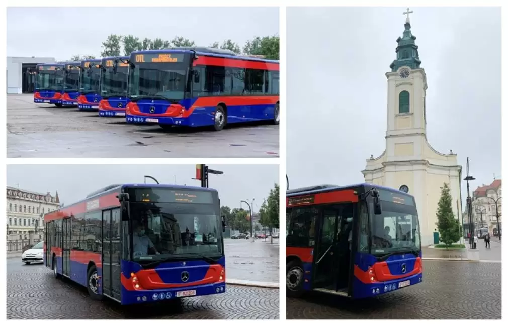 NOI AUTOBUZE MERCEDES-BENZ CONECTO ȘI CITARO HYBRID PENTRU ORADEA TRANSPORT