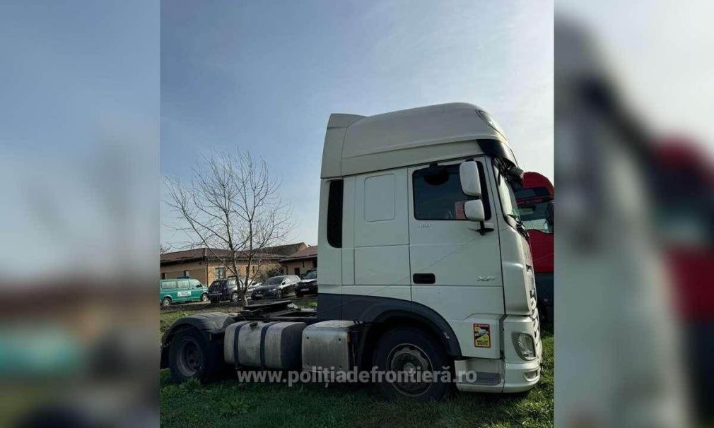 Camion, căutat în toată Europa găsit de poliție în România