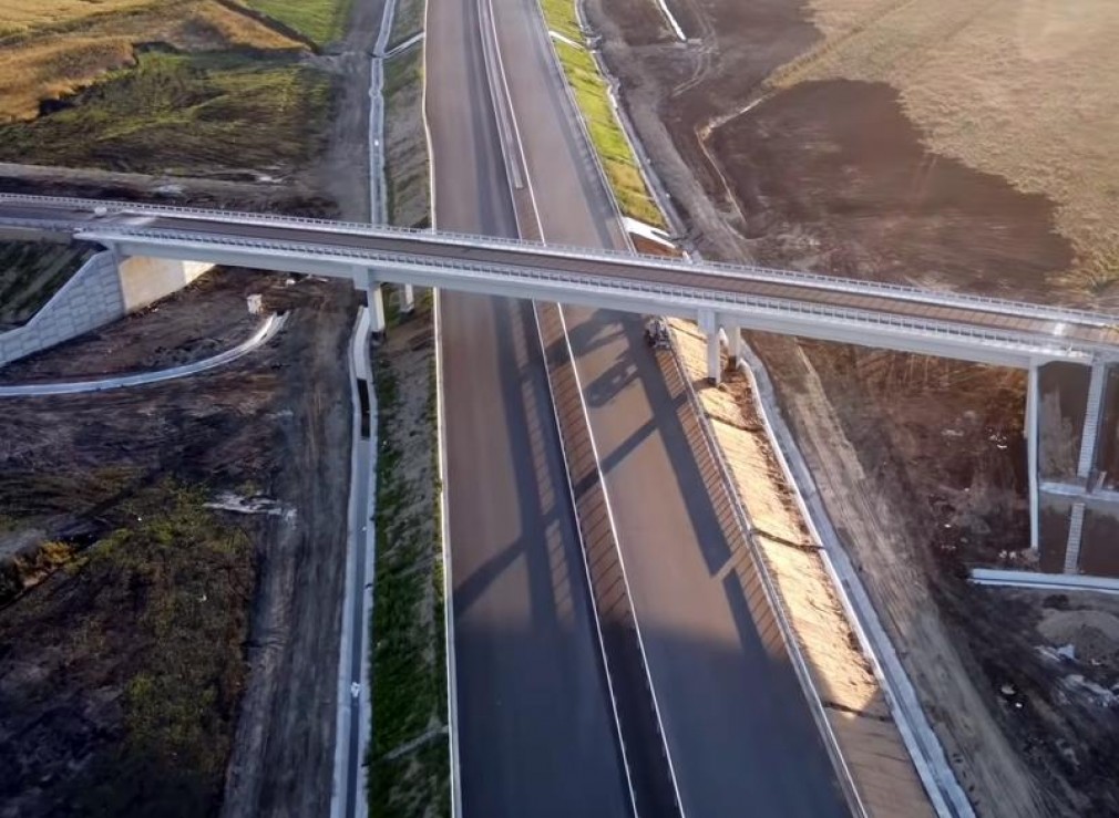 VIDEO Cum arată cei 4,5 km din Autostrada Transilvania inaugurați azi
